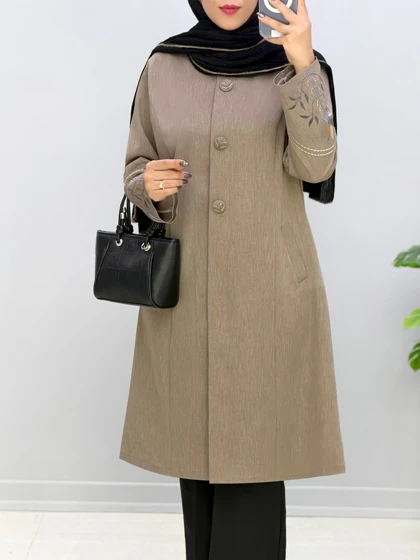 مانتو مزونی کارتیر شکوفا کد 458290