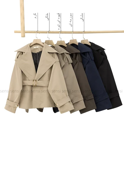 ترنچ کت اور آستر دار@کد1004627