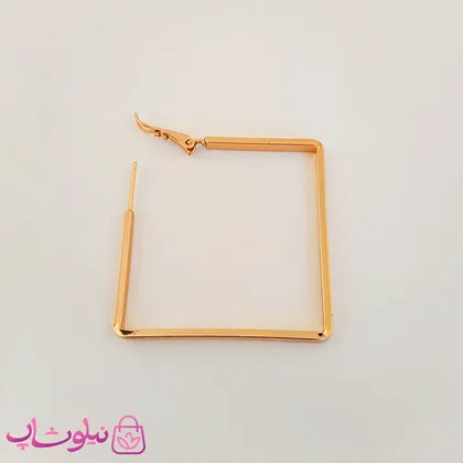 گوشواره زنانه مربعی ژوپینگ