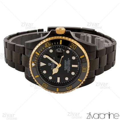 ساعت رولکس سابمارینر مردانه مشکی طلایی 105772