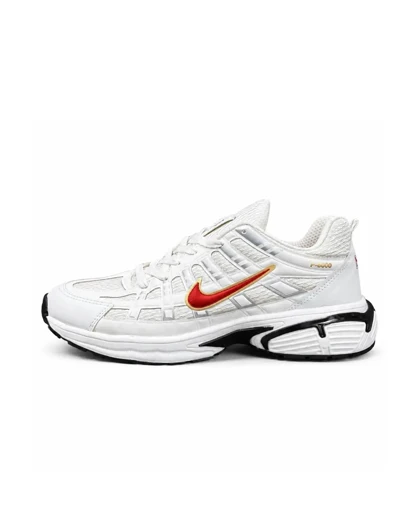 کتانی ست مردانه و زنانه مدل رانینگ نایک P6000 سفید قرمز NIKE
