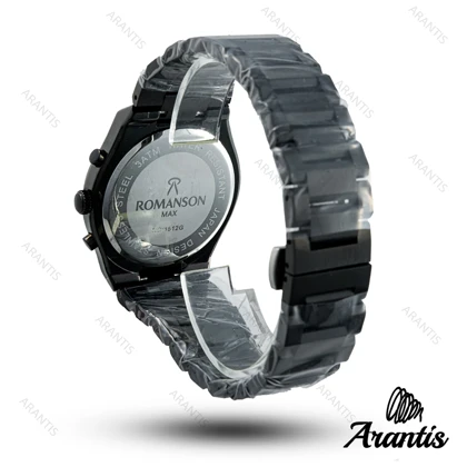 ساعت مردانه رومانسون مکس تمام مشکی m-10230