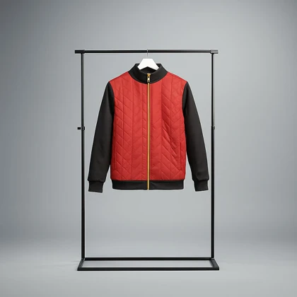 کاپشن مردانه قرمز مدل Homan