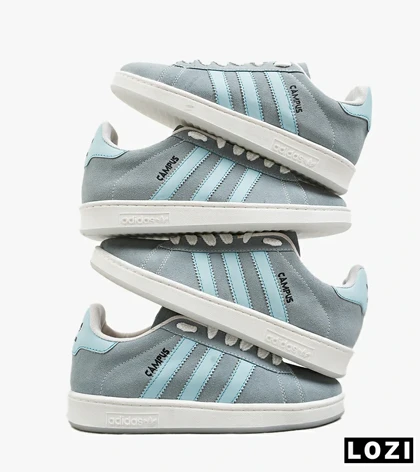 کفش کتانی مردانه آبی آسمانی ADIDAS Campus