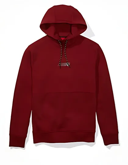 هودی مردانه امریکن ایگل زرشکی - American Eagle Active 24/7 Hoodie Deep Burgundy