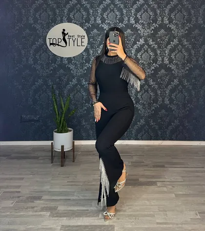 شلوار جلو زنجیر کد : 7950