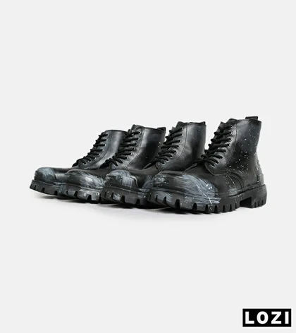 بوت مردانه مشکی BALENCIAGA Splash