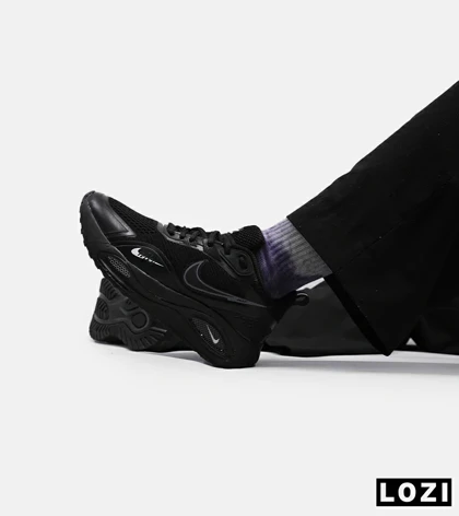 کفش کتانی مردانه و زنانه مشکی Nike air zoom max