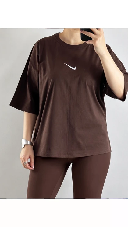 تیشرت باکسی نایک زنانه 30078