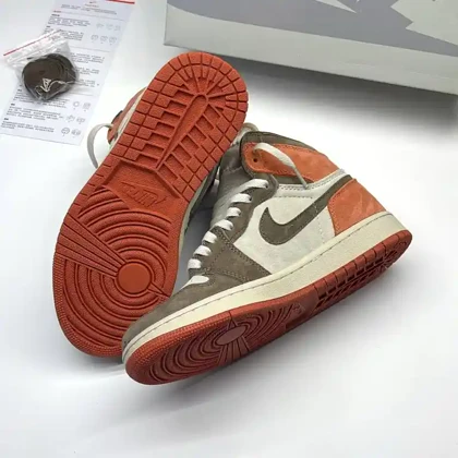 کفش نایک ایر جردن وان ساق‌دار داست کلای Nike Air Jordan 1 High Dust Clay