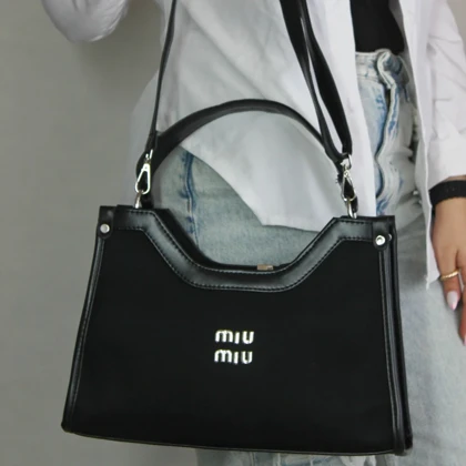 کیف دستی زنانه miu miu رنگ مشکی کد 4801