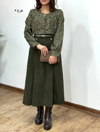 ست تونیک و دامن هما 5