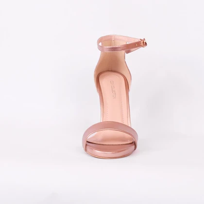 پاشنه‌بلند مدل لودشکا جلوباز طلایی کد 1763