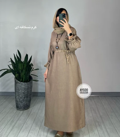 پیراهن مانتویی آرامش