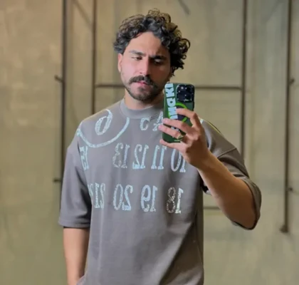 تیشرت پارچه بیسکویتی mm6