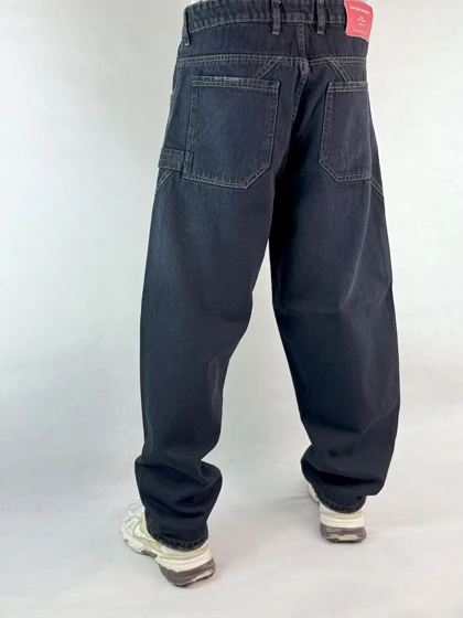 شلوار جین بگ بالونی مردانه کثیفشور 166