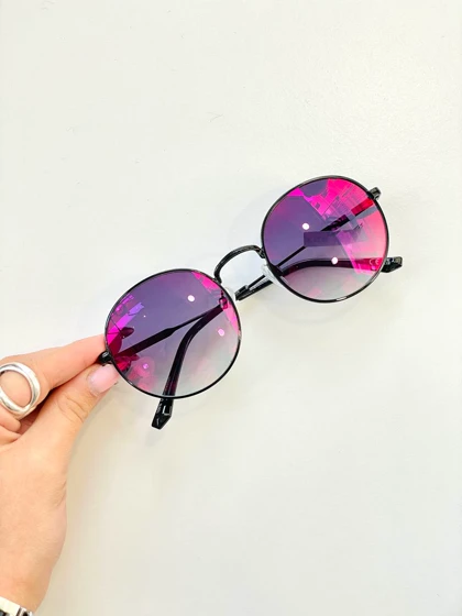 عینک گرد مینیمال