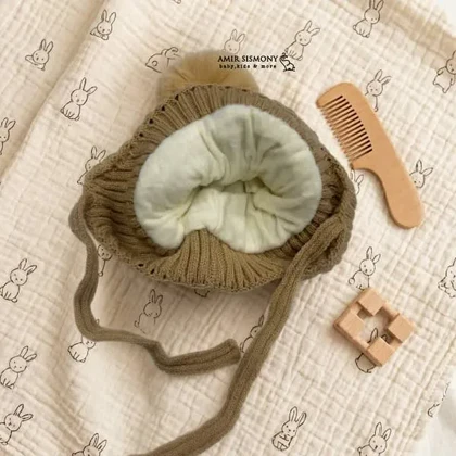 کلاه شمعی زمستانه خرگوشی