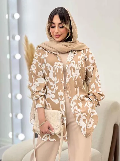شومیز طرح دار آتیلا