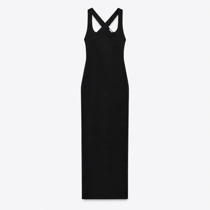 پیراهن مجلسی زارا Zara مدل LONG POLYAMIDE BLEND DRESS