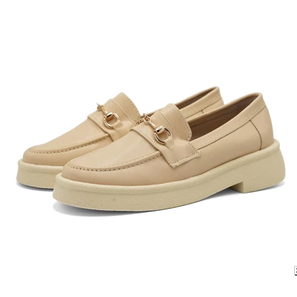 کفش کالج زنانه مدل Flat shoes-0080_black/creme