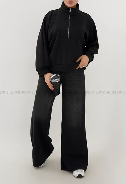 دورس نیم زیپ اویشو باکسی کد1004968