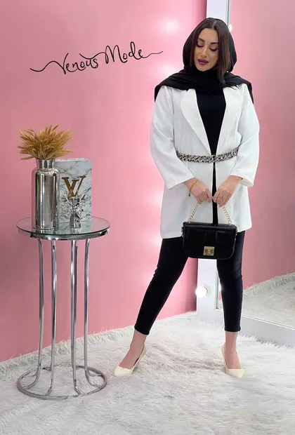 کت دویقه کمربند زنجیری