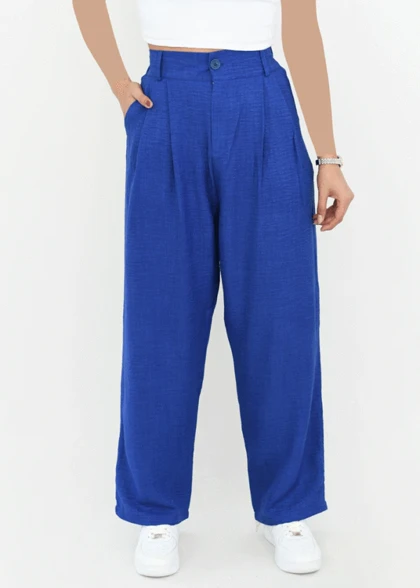 شلوار پارچه ای واید