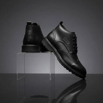 نیم بوت مردانه COCO مشکی مدلSalivan