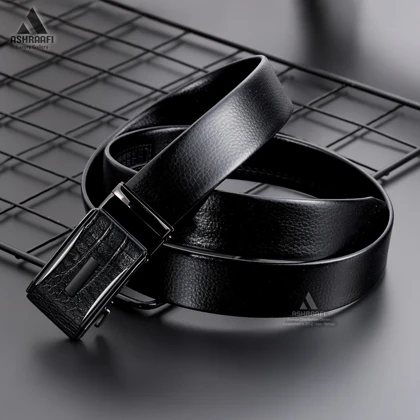 کمربند مردانه چرمی Leather Ratchet Belt BL94