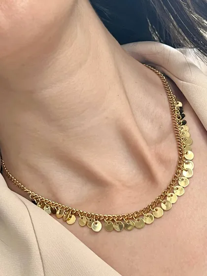 گردنبند پولکی