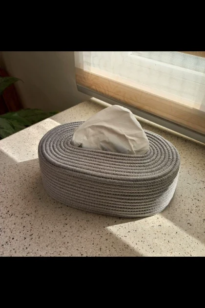 جای دستمال کاغذی بیضی