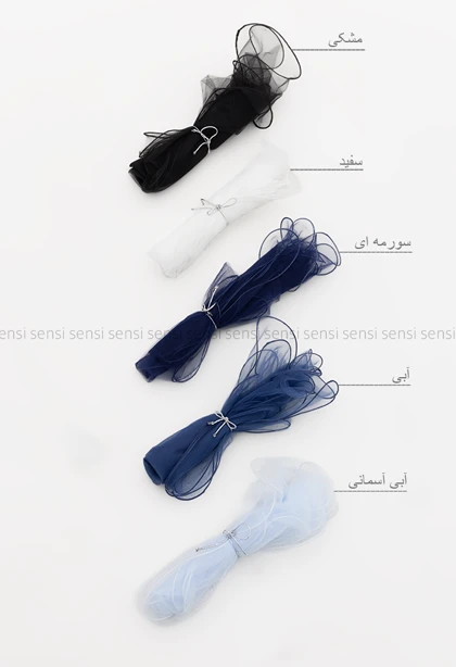 شال توری حریر کد1006189