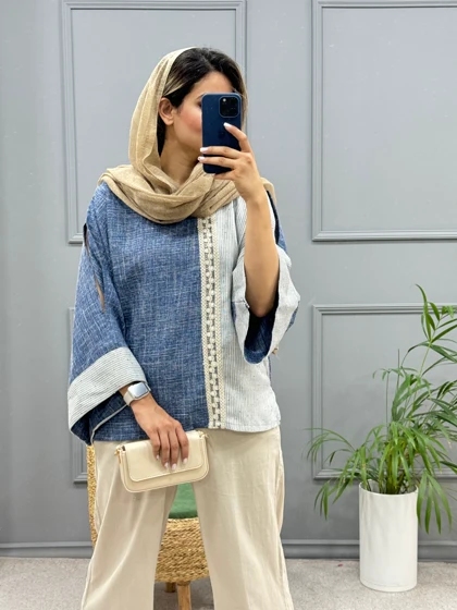 شومیز مانتویی پرنسا