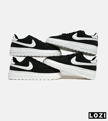 کفش مردانه و زنانه مشکی سفید NIKE AIR FORCE