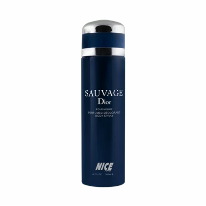اسپری بدن مردانه نایس پاپت مدل Sauvage Dior حجم 200 میلی لیتر