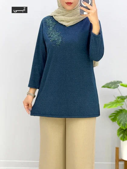 بلوز ویسکوز لیدرا کد 2254835