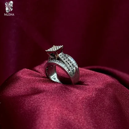 انگشترنقره زنانه کدanz1134