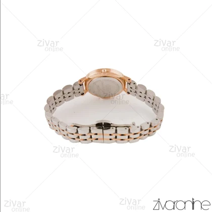 ساعت دنیل ولینگتون زنانه رزگلد نقره ای صفحه مشکی خطی اسمال 106000