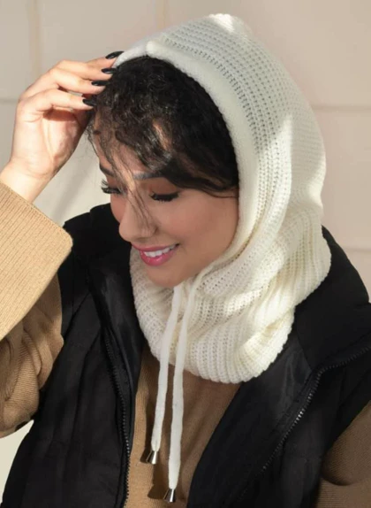 کلاه بافت اسکارف
