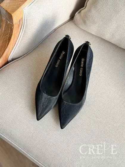 کفش مجلسی پاشنه 7 سانت YSL