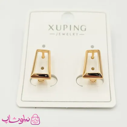 گوشواره زنانه ژوپینگ چهار ضلعی