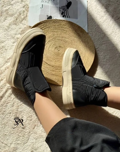 بوت چرم حوله ای