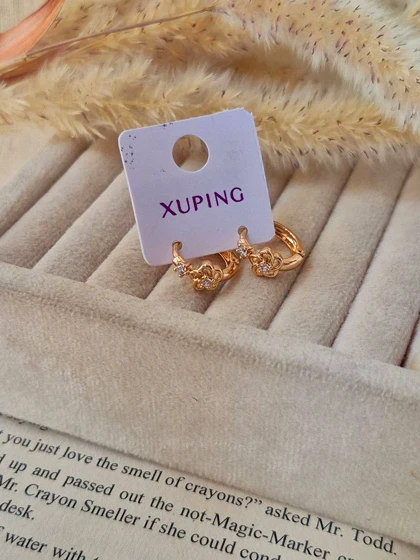 گوشواره گل ژوپینگ M10