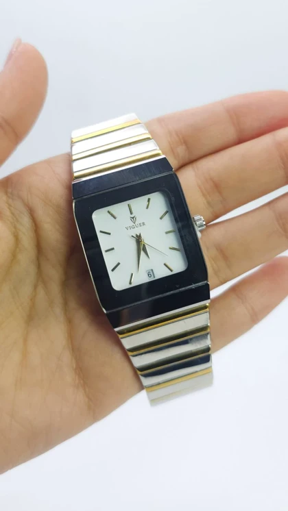 ساعت مچی مردانه ویگور Vigor مدل V1477M با موتور کوارتز و طراحی مینیمال