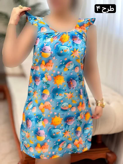 پیراهن نخی سه بعدی 2909