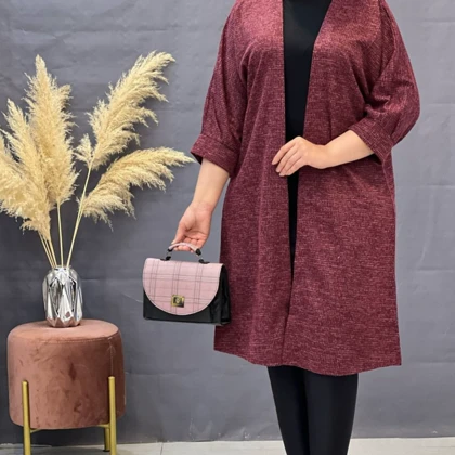 مانتو پاییزه زنانه بلند بیسکویتی