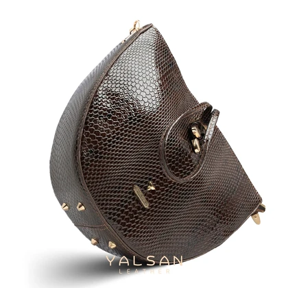 کیف دوشی و دستی زنانه چرم یلسان مدل گلوریا کد 089-MRV