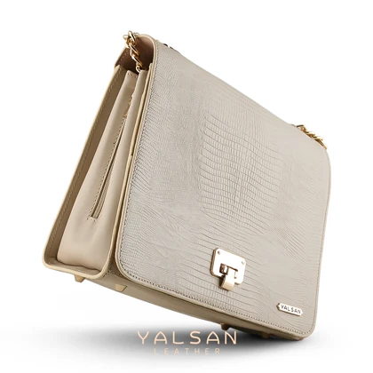 کیف دوشی زنانه چرم یلسان مدل الین کد 036-GL