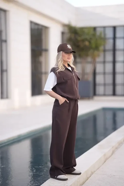 ست وست و شلوار زمرد